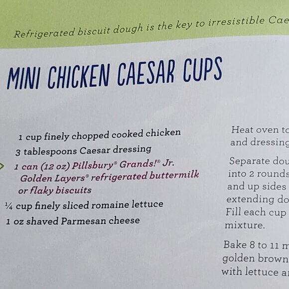 Pillsbury Make It Bake It Classic Flavors with a Modern Twist Hardback Cook Book - Picture 11 of 16